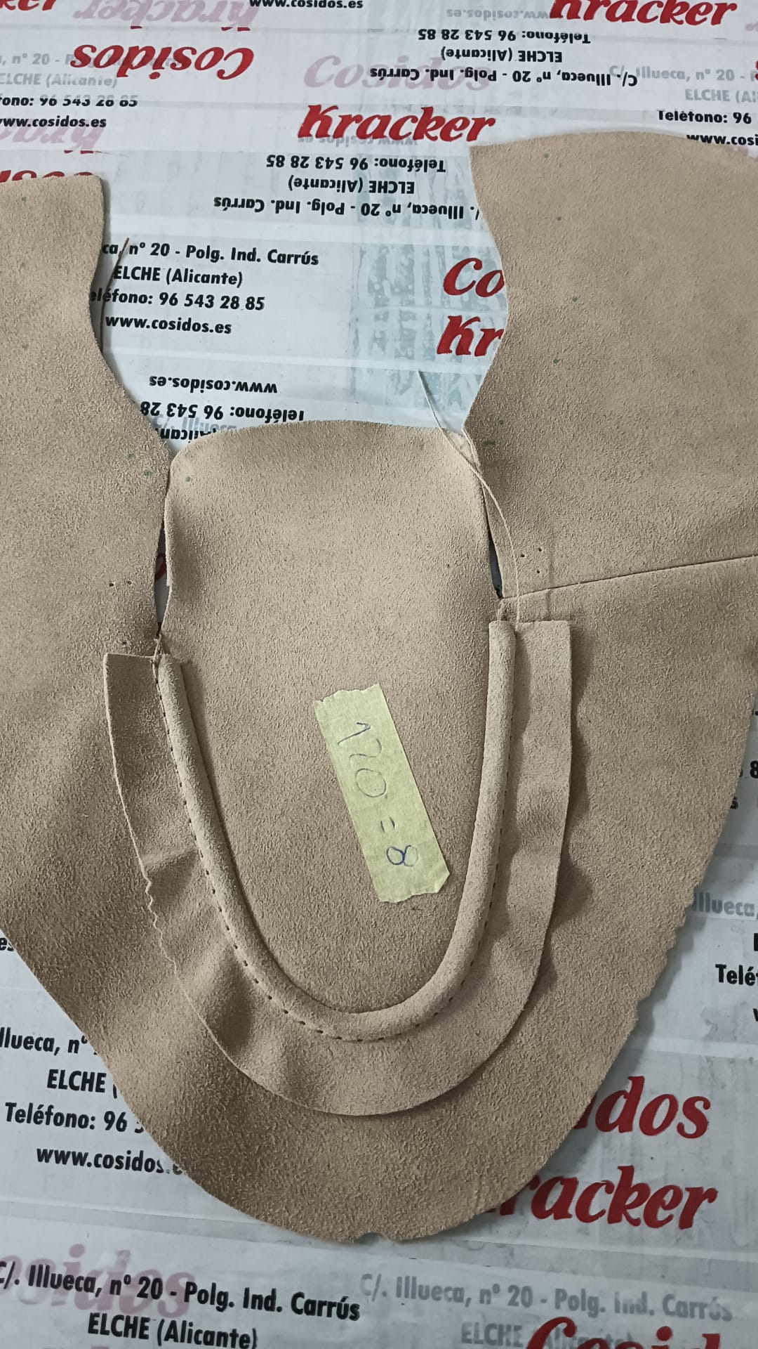 Bordones y cosidos extra